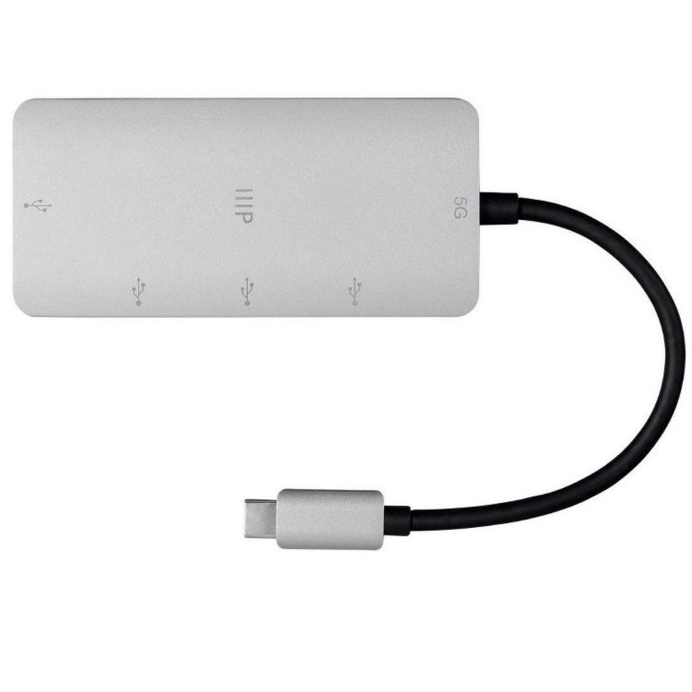 NWT Monoprice USB-C to HDMI USB 4K@30Hz, with USB-C 100W Power Delivery Adapter - Picture 5 of 8